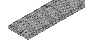 Goulotte industrielle perforée en <span class=keywords><strong>acier</strong></span> passif pour la gestion des câbles de communication - Product Image 2
