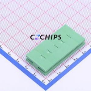 KF2EDGSS-7.5-6P Plug-in Terminal Block P=7.5mm Connector ( Connector Type: Plug )( Construction: 1x6P )( Pitch: 7.5mm ) - Product Image 2