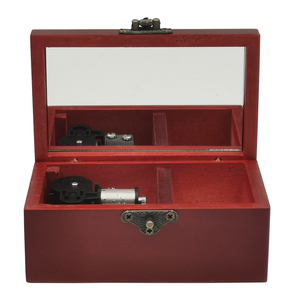 Caja Musical <span class=keywords><strong>de</strong></span> Joyería Antigua Vintage con Canción <span class=keywords><strong>de</strong></span> Vida Matrimonial y Espejo, Lindo Regalo Musical para Fanáticos, Amigos, <span class=keywords><strong>Cumpleaños</strong></span>, Decoración del Hogar - Product Image 5