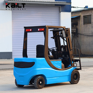Chariot contrepoids à 4 roues, alimenté par batterie, 1,5 tonne, sans entretien, certifié CE - Product Image 2