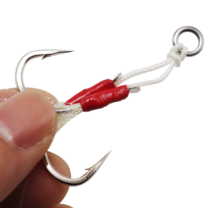 1/0 2/0 3/0 4/0 Glow Luminous 49 Strand Stainless Steel Metal Wire Fishing  Assist Hook Fishing Gear Fishing Tackle| Alibaba.com