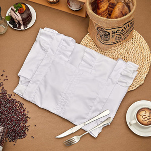 7926 élégant <span class=keywords><strong>femme</strong></span> de chambre <span class=keywords><strong>blanc</strong></span> Smock <span class=keywords><strong>tablier</strong></span> avec poche pour serveuse cuisine Restaurants cuisson Machine lavage <span class=keywords><strong>femme</strong></span> de chambre Smock <span class=keywords><strong>tablier</strong></span> - Product Image 5