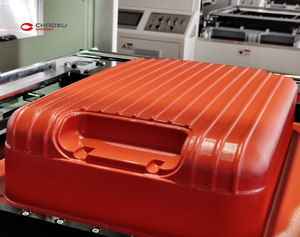 Machine de thermoformage sous vide pour feuilles de plastique ABS PC PS pour ligne de production de sacs de <span class=keywords><strong>voyage</strong></span> - Product Image 6