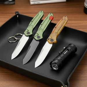 มีดพับอเนกประสงค์ EDC รุ่น 2026New OTS CNC ด้ามอลูมิเนียม ใบมีดเปลี่ยนได้ สำหรับผ่าตัด ล่าสัตว์ แกะสลัก - Product Image 5