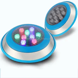 12W 15W 18W 24W Luz RGB subacuática de acero inoxidable IP68 Luz Led impermeable para piscina Luz de piscina