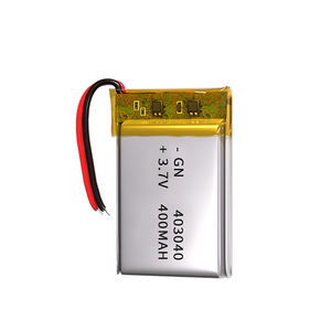 Оптовая продажа 403040 lipo аккумуляторная батарея 3,7 v li-polymer батарея 400mah 403040 литий-полимерный аккумулятор - Product Image 6