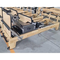MJD Appareil de Pilates Reformer de Haute Qualité, Grand Modèle, Lit de Yoga pour le Renforcement Musculaire, Équipement de Fitness à Domicile, Lit de Pilates Portable