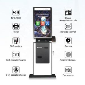 KHÁCH SẠN kiểm tra trong kiosk với Android và Win10 Hệ thống thẻ Dispenser tiền mặt chấp nhận QR mã Scanner thanh toán kiosk thiết bị đầu cuối - Product Image 5