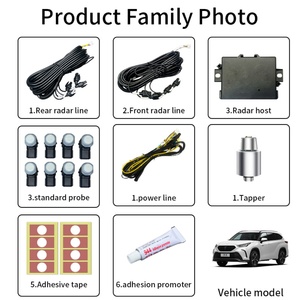 Capteurs de stationnement intelligents avant et arrière compatibles avec les écrans d'origine des modèles CRV et Accord 2017-2026. - Product Image 2