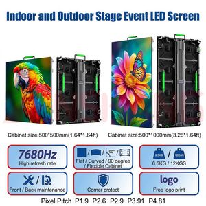 Mur vidéo LED de scène P3.91 à haute fréquence de rafraîchissement, <span class=keywords><strong>grand</strong></span> écran LED de location, écran d'affichage vidéo LED pour concert - Product Image 2