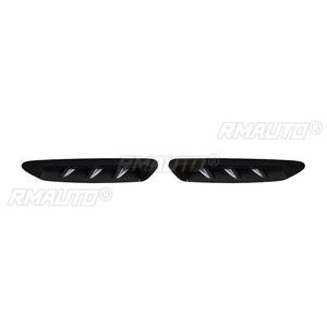 Pour BMW X3 G08 2018-2021 : Accessoires de décoration pour l'encadrement des prises d'air latérales (Wind Knife) et modification de la couverture du séparateur de pare-chocs - Product Image 3
