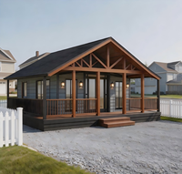 Maison préfabriquée moderne de luxe de 20 pieds, norme américaine, design multi-pièces, maison conteneur portable et extensible