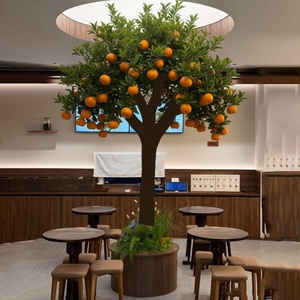 Albero di Arancio Artificiale Personalizzabile, Pianta Finta Realistica con Frutti per Decorazione Casa, Ufficio, Hotel, Matrimoni e Balconi - Product Image 6