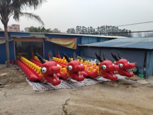 Offre Spéciale : Bateau Dragon Gonflable Professionnel de Qualité Supérieure pour Jeux Sportifs, en Bâche PVC 0,9 mm PLATO – Meilleure Qualité - Product Image 4
