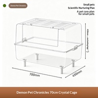 Cabane confortable pour hamsters nains |   Villa de luxe extra-large et spacieuse pour hamsters syriens