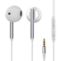 Aesonic Soft PVC Tips Wired In-Ear Earphones 3.5mm Jack ENC IPX7 Tahan Air Kabel 2m Hybrid Driver Stereo Bass untuk Musik & Panggilan