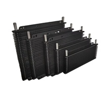 Aluminium Universal Motor-Getriebe-Ölkühler-Kit TOC Radiator Getriebe-ATF Hochleistungs-Rennkühlsystem mit Schläuchen