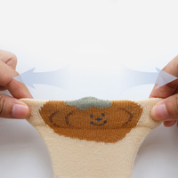 Lot de 3 paires de chaussettes montantes pour nouveau-né, printemps-automne, à bord souple, sans couture, en coton doux, chaussettes cuissardes pour bébé