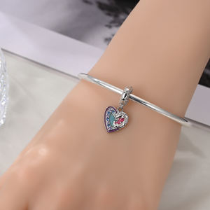 Hot Selling Silver Charm Fit Original Pan Dream Princess Unicorn Fashion 925 zilveren bedel voor het maken van sieraden, armbanden, kettingen - Product Image 6
