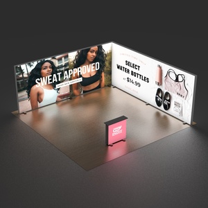 Khung ánh sáng Hộp EXPO hiển thị gian hàng Triển Lãm Đứng chiếu sáng hộp cho quảng cáo 3*3 gian hàng đứng - Product Image 3