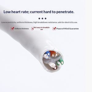 <span class=keywords><strong>Cable</strong></span> de Red de Par Trenzado Gigabit CAT6E de Doble Blindaje, 8 Núcleos, Cobre Libre de Oxígeno, 300 <span class=keywords><strong>Metros</strong></span>, -<span class=keywords><strong>30</strong></span>°C a 50°C, Marca Chuan Jun - Product Image 2