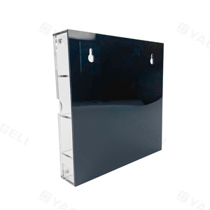 Custom Modern <b>Wall</b> Mounted Removable Adjustable Acrylic Coin <b>Display</b> Case & Stand for Coin Collection - Product Image 6