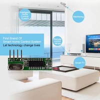 Modul Penerima Superheterodyne Nirkabel Sensitivitas Tinggi Universal 315/433MHz 3.3V-5V