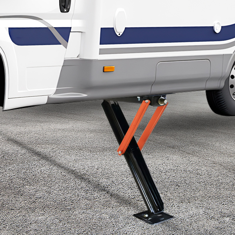 SEAFLO 2 Ton 12V Electric RV Jack Stabilizing Legs for Trailers Automatic Support Leg, Parking Hand-Crank Lifting Stabilizer