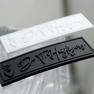Custom 3D Soft PVC logo Back Heat <b>Press</b> Embossed Rubber Silicone Hook and Loop PVC Patch Sewing for <b>Clothes</b> Rubber Patches - Product Image 3