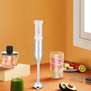 Procesador de alimentos portátil 6 en 1, licuadora eléctrica, máquina para preparar comida para bebés, portátil, de alta eficiencia, sin BPA, menos de 1 litro, color blanco marfil - Product Image 1