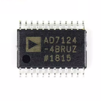 Produit original, puce de conversion analogique-numérique AD7124-4BRUZ-RL7 TSSOP-24, IC ADC 24BIT SIGMA-DELTA