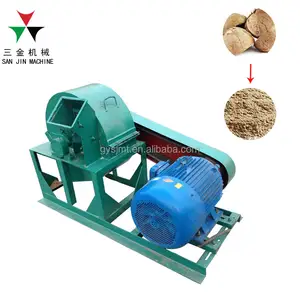 wood crusher pulverizer hammer mill machine diesel wood grinder chipper shredder sawdust powder crusher making machine for sale