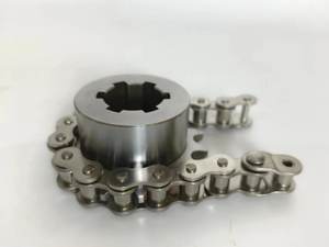 โซ่ล้อเหล็กหล่อสแตนเลสโซ่ลำเลียงสำเร็จรูป - Product Image 2