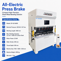 Prensa Plegadora CNC Servoeléctrica de 60 Toneladas y 2000 mm, Máquina de Plegado de Chapa Metálica de Alta Precisión Sin Aceite
