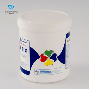 Pot en plastique blanc de 1 L avec couvercle facile à ouvrir, <span class=keywords><strong>parfait</strong></span> pour les produits alimentaires de vente au détail et la personnalisation de la marque - Product Image 5