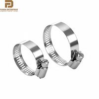 Colliers de serrage miniatures en acier inoxydable 304 à tête cruciforme américaine pour applications minières, colliers de serrage pour tuyaux, pinces pour conduites d'eau