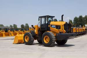 Chargeur frontal d'occasion de chargeuse sur pneus SEM655F de marque supérieure avec vente de composants de pompe essentiels - Product Image 3