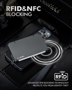 Thumbs-Up Fabrikant Oem & Odm Slanke Designer Kaarthouder Rfid & Nfc Blokkerende Metalen Aluminium Portemonnee Met Geldclip - Product Image 6