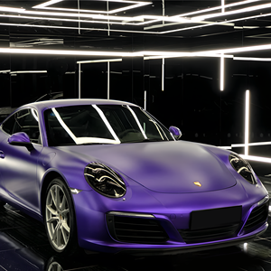Midnight Purple PET Crystal Car Wrap Vinyl <b>Roll</b> TERZO Air Release <b>Bubble</b> Free Full Body Styling - Product Image 2