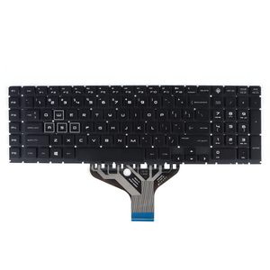Teclado de Portátil con Diseño Estadounidense al por Mayor para HP <span class=keywords><strong>Omen</strong></span> <span class=keywords><strong>17</strong></span>-CB <span class=keywords><strong>17</strong></span>-cb1070nr <span class=keywords><strong>17</strong></span>-cb1072nr <span class=keywords><strong>17</strong></span>-cb0050nr, Teclado de Portátil Sin Retroiluminación Nuevo - Product Image 2