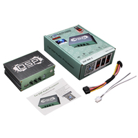 Amplificateur de voiture DSP 6 canaux de classe A 350W avec processeur audio DSP intégré 12-24V pour voitures 2019- Garantie de 6 mois - Marché américain