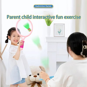 Ensemble de raquettes de badminton légères pour enfants, jeu de tennis complet pour enfants avec balles de jeu pour la famille - Product Image 5