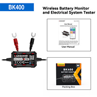 Moniteur de batterie de voiture sans fil KONNWEI, OEM ODM disponible, test de tension, test de charge