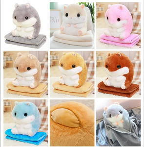 Peluche <span class=keywords><strong>de</strong></span> Hámster y Panda <span class=keywords><strong>de</strong></span> Dibujos Animados, Multicolor, <span class=keywords><strong>de</strong></span> Algodón Súper Suave, Cálido, Varios Diseños, para Regalo - Product Image 6