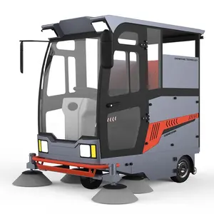EVERLIFT Environmental Street Cleaning With Ce Certification Automatic Driveway Sweeper