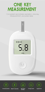 ZY-BGM2 Moniteur de glycémie à usage vétérinaire, glucomètre, lecteur de glycémie, glucomètres, bandelettes de <span class=keywords><strong>test</strong></span> de glycémie - Product Image 3