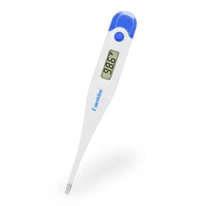Thermomètre de fièvre numérique électronique pour thermomètre bébé sous les aisselles/oral/rectal Famidoc