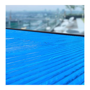 Tôle de toiture trapézoïdale en UPVC de 1,5 mm et 3,0 mm, tuile de <span class=keywords><strong>toit</strong></span> composite en PVC coloré pour maison, couverture d'entrepôt de 1000 m², UPVC005 1060 mm - Product Image 5