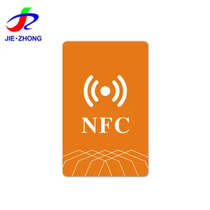 Kartu Bisnis Digital NFC RFID pintar kedekatan PVC dapat diprogram dapat disesuaikan
