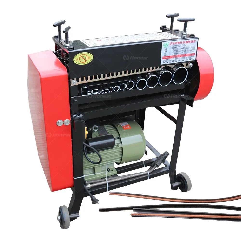 Factory Supply Automatic Scrap Cable Wire Stripper Machine Electric Wire Stripping Machine/ Automatic Copper Wire Stripping